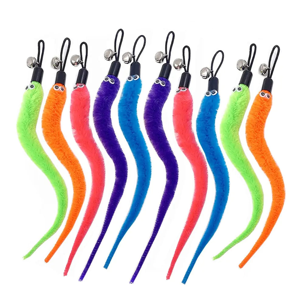 🪶🐱 Retractable Feather Toy – Interactive Fun for Indoor Cats!