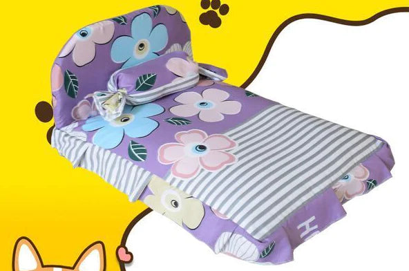 Removable Washable Dog Bed for Small Dogs and Cats