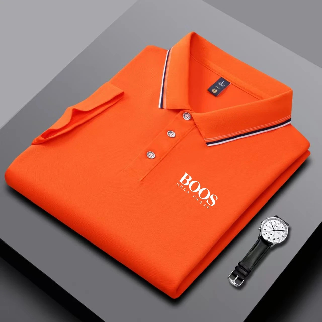 πΌπ₯ Sharp & Breezy! π Embroidered Polo for Men ππ