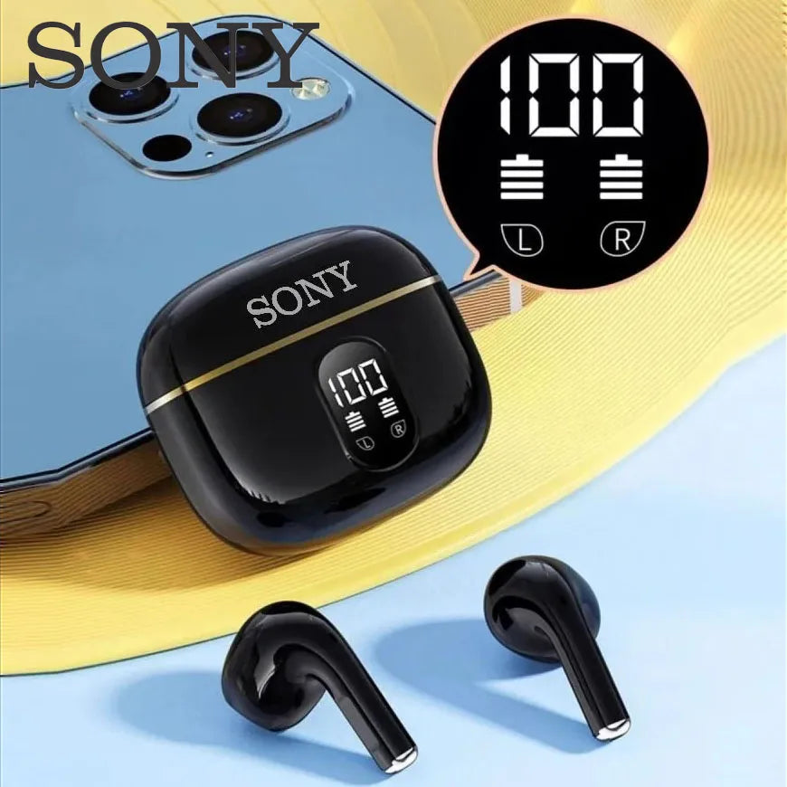 π§π Sony True Wireless Earbuds β HiFi Stereo Sound, ENC Noise Canceling, Power Display ππ± For iPhone & Samsung β¨πΆ