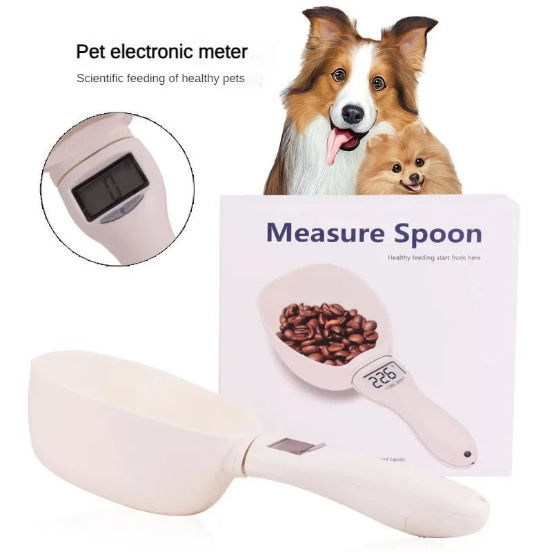 ⚖️🐾 Digital Pet Food Scoop – Accurate Measuring with LED!