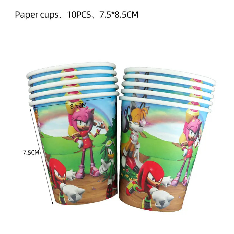 ππ Sonic Party Set β Celebration Decorations & Supplies for Boys ππΎ