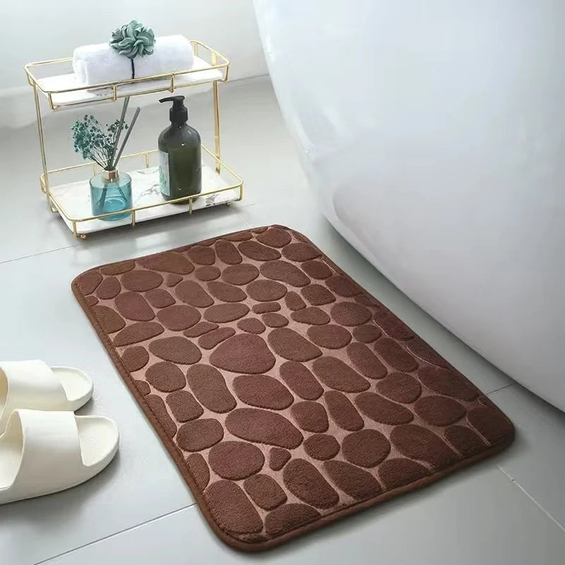 🚿 CANNER Cobblestone Bath Mat – Luxury Safety Meets Spa-Like Comfort!