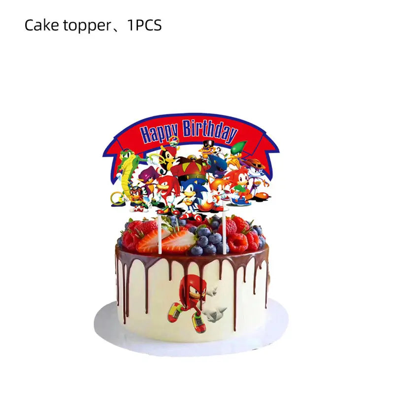 ππ Sonic Party Set β Celebration Decorations & Supplies for Boys ππΎ