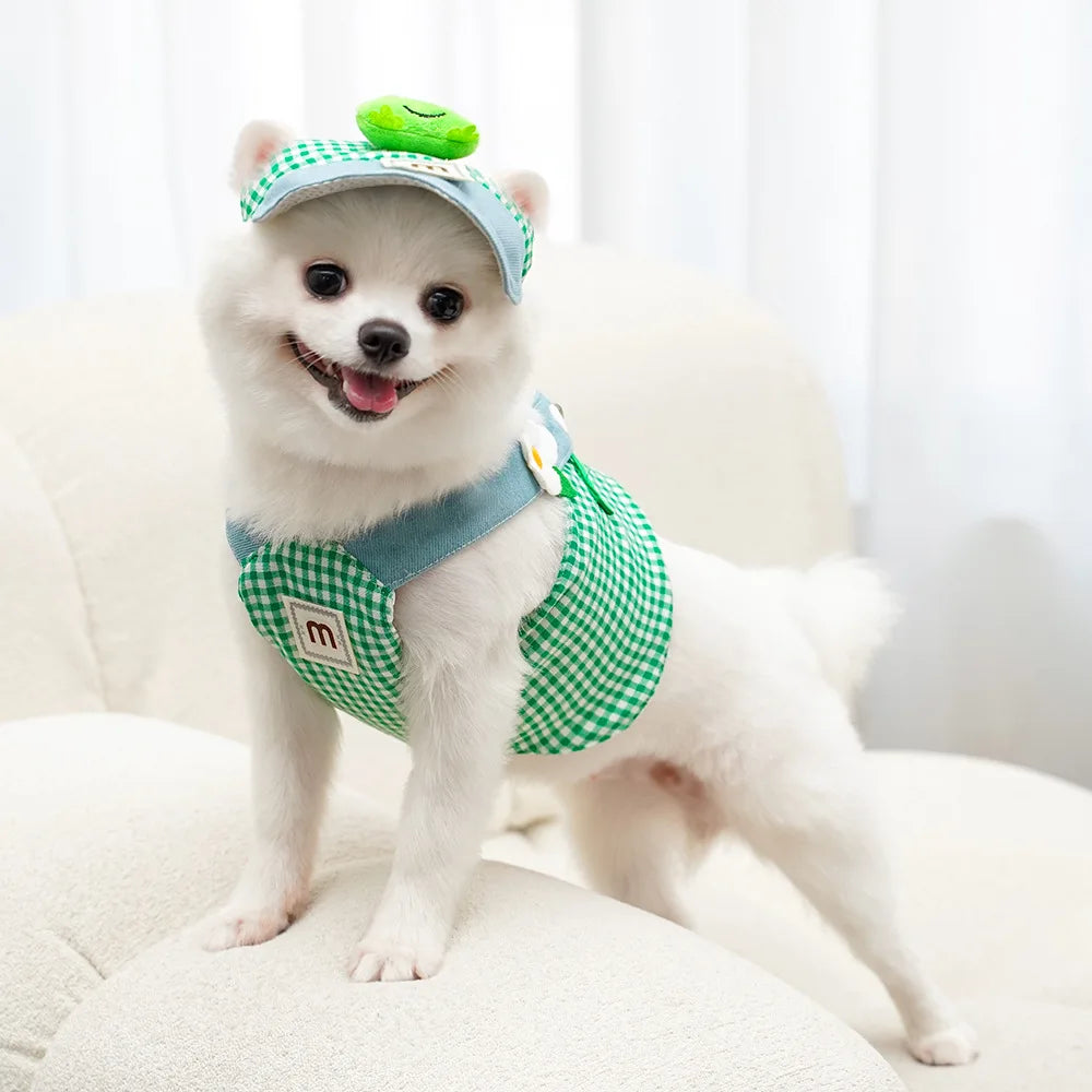 π€β¨ Adorable Duck & Frog Pet Harness Set β Stylish, Comfy & Secure!