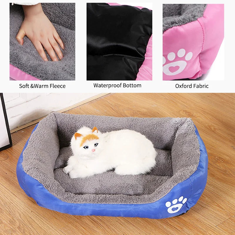 "ποΈπΆ Plush Large Dog Bed β Waterproof, Washable & Cozy for All Seasons! π±β¨πΎ"