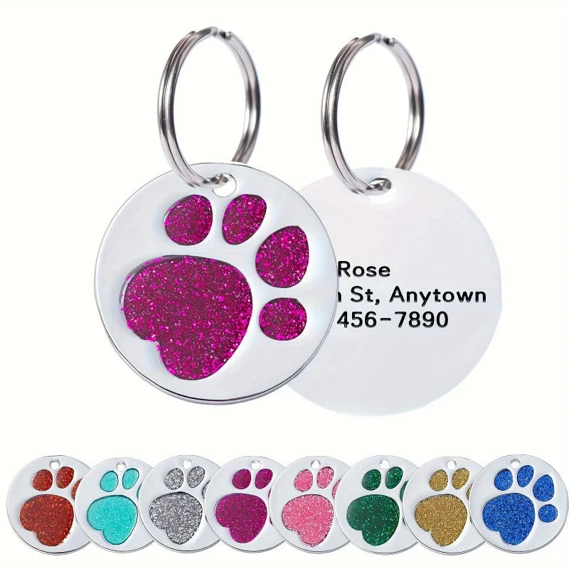 β¨ Custom Engraved Pet ID Tag β Anti-Lost Pendant for Cats & Dogs πΆπ±