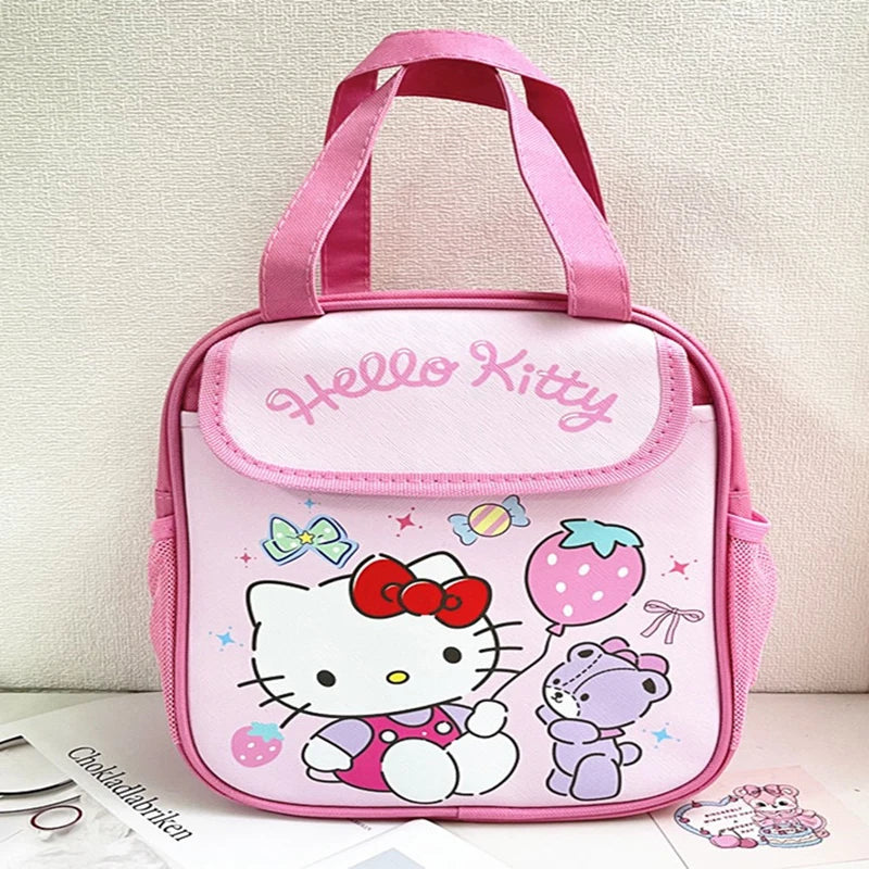 π±π Sanrio Insulated Lunch Bag β Stylish Hello Kitty & Kuromi Design πβοΈ