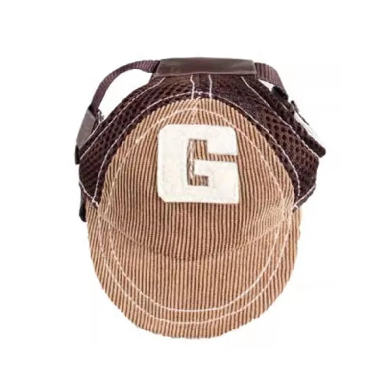 Pet Dog Outdoor Cap Cool Denim Hat Summer Sun Protection Cap for Small Medium Large Dog Doggy