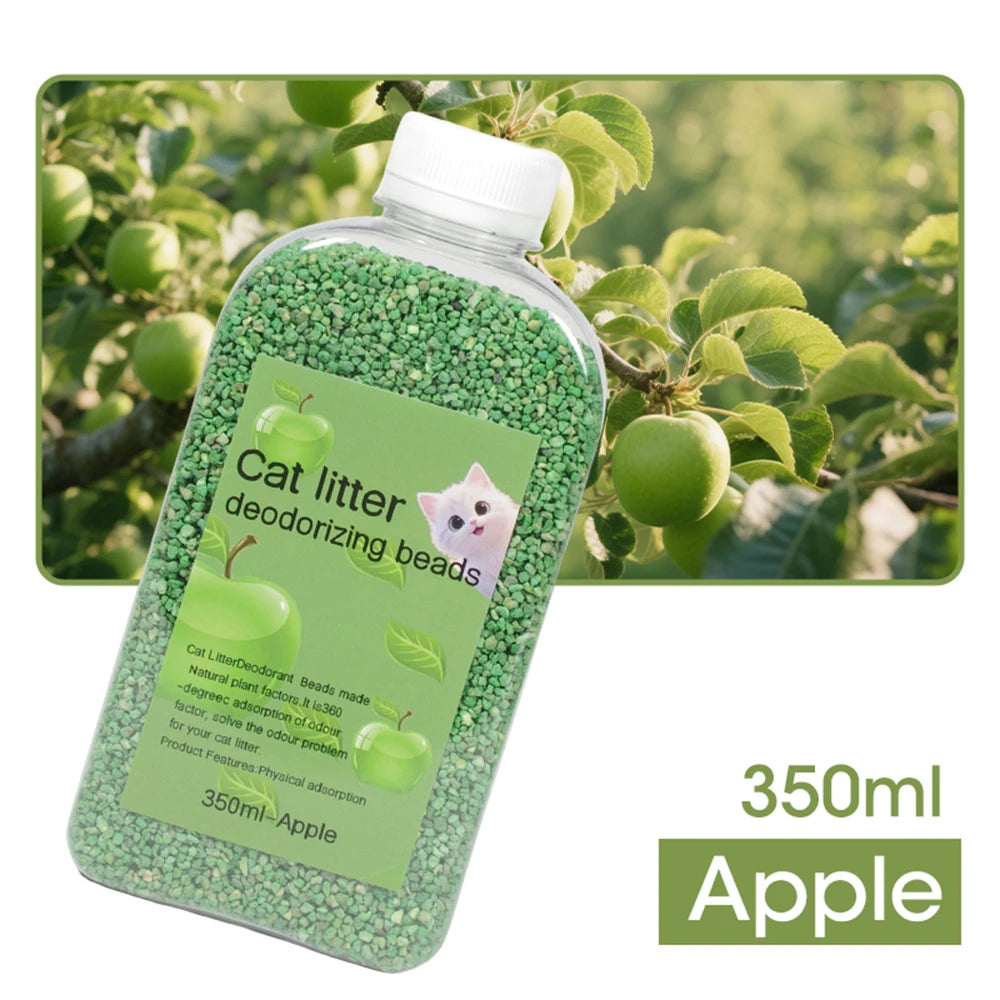 **๐ฟ Cat Litter Deodorizer Beads โ Banish Litter Box Smells in Seconds!