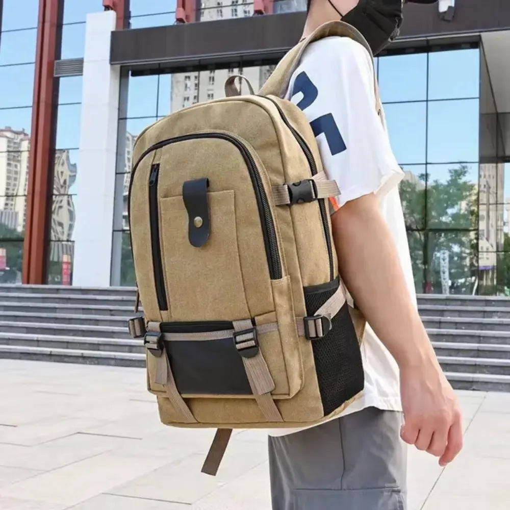 ๐๐๏ธ Menโs Mountain Backpack โ Large Capacity & Rugged Design for Your Daily Adventures! ๐๐ช