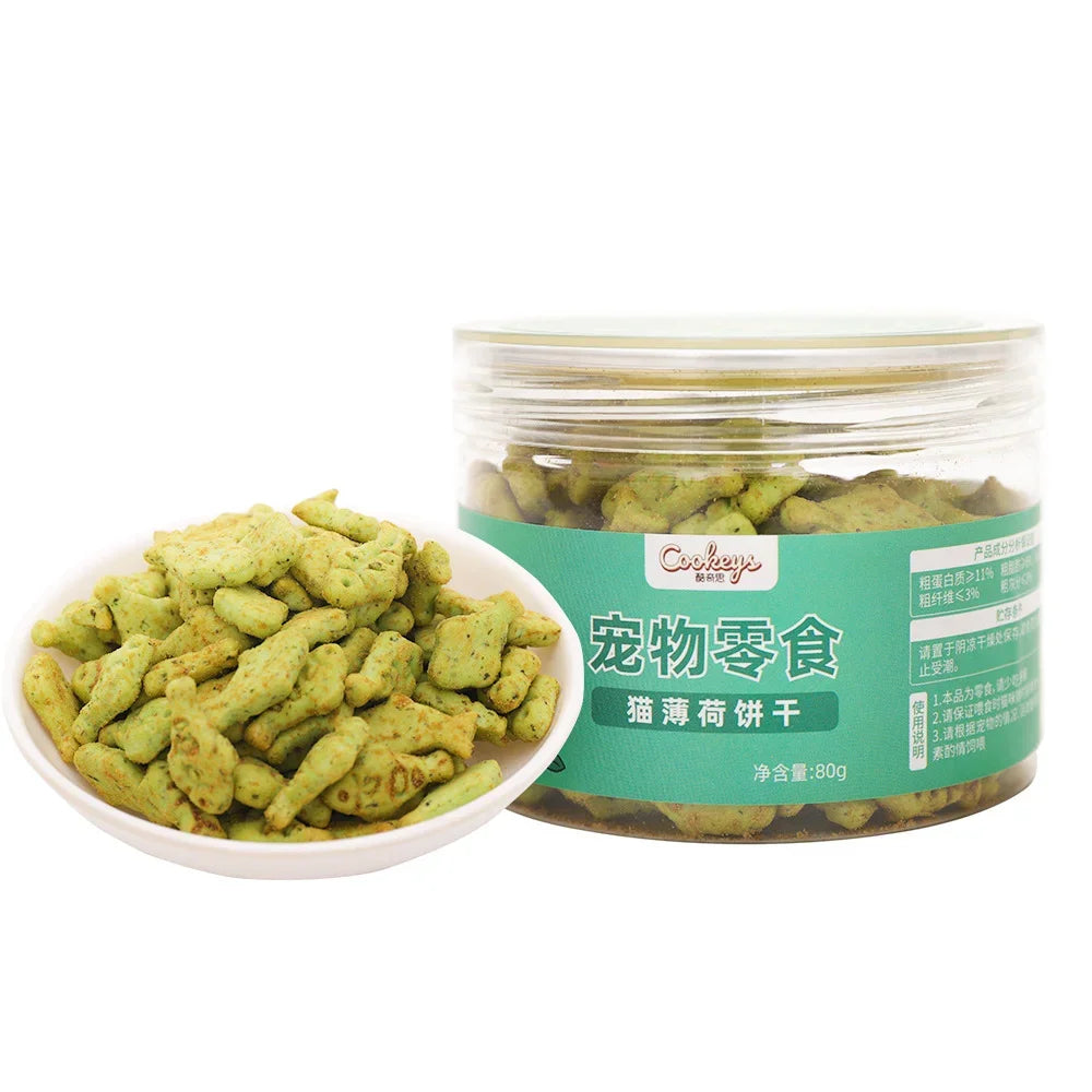 πͺπ± Cat Mint Biscuits β Tasty, Nutritious Treats for Molar Health & Happy Paws! πΎπβ¨