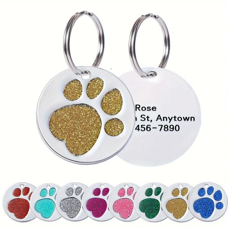 β¨ Custom Engraved Pet ID Tag β Anti-Lost Pendant for Cats & Dogs πΆπ±
