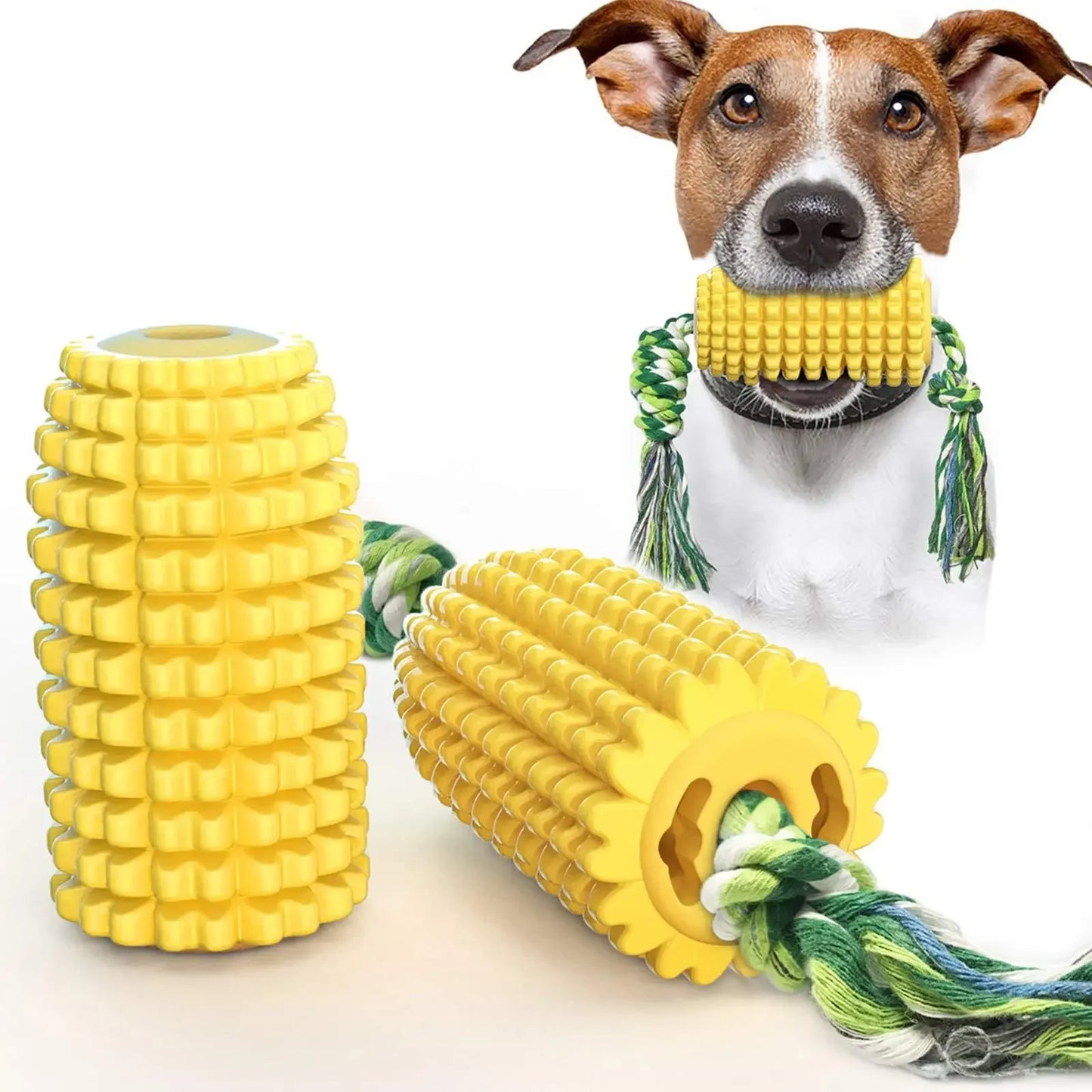 🦷 Toothbrush Bristle Texture | 🐕🦺 For Medium/Large Breeds | 💪 Ultra-Durable TPU Material