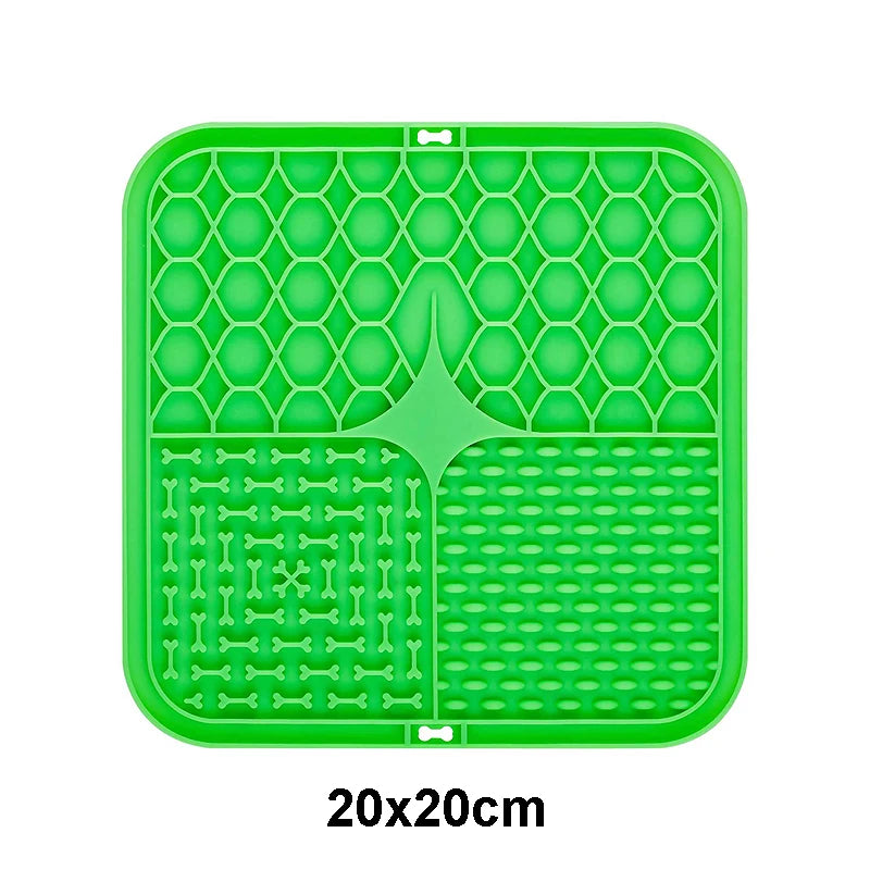 π¦΄πΆ Slow Feed Lick Mat β Fun & Calming Silicone Plate for Happy Dogs! πΎπ§ββοΈβ¨