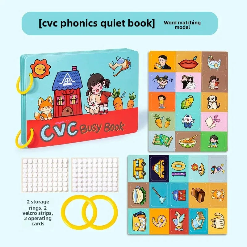 (🎁Last Day 49% OFF)🔥Keep Your Kids Away From Electronics - Early Education Enlightenment Quiet Sticker Toy
