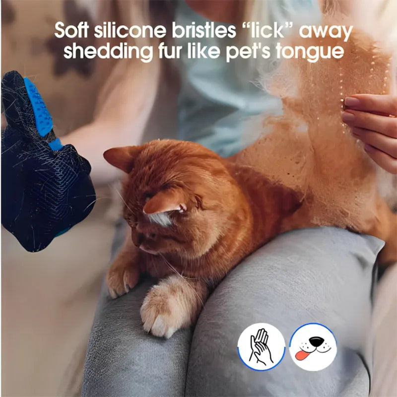 "π§€πΎ Pet Hair Glove β Groom, Deshed & Massage Your Dog & Cat with Ease! πΆπ±β¨"