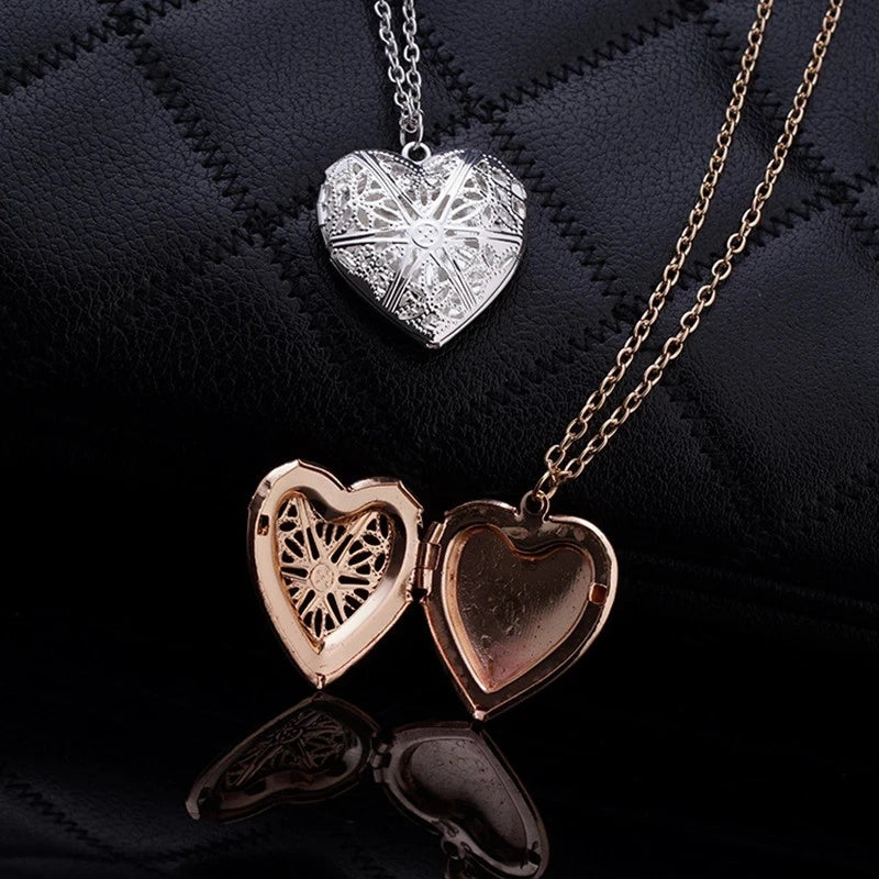 π Heart Photo Locket Necklace β Sweet Love Chain for Women π«π· Gift-Ready Charm