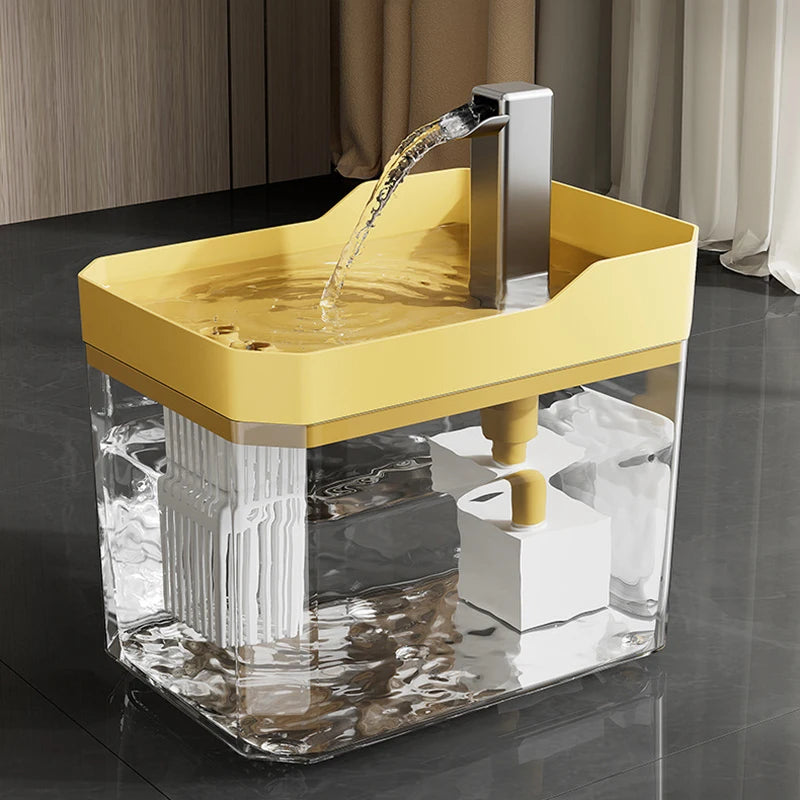 đ§đ¶ Automatic Transparent Pet Water Dispenser â Smooth Flow!