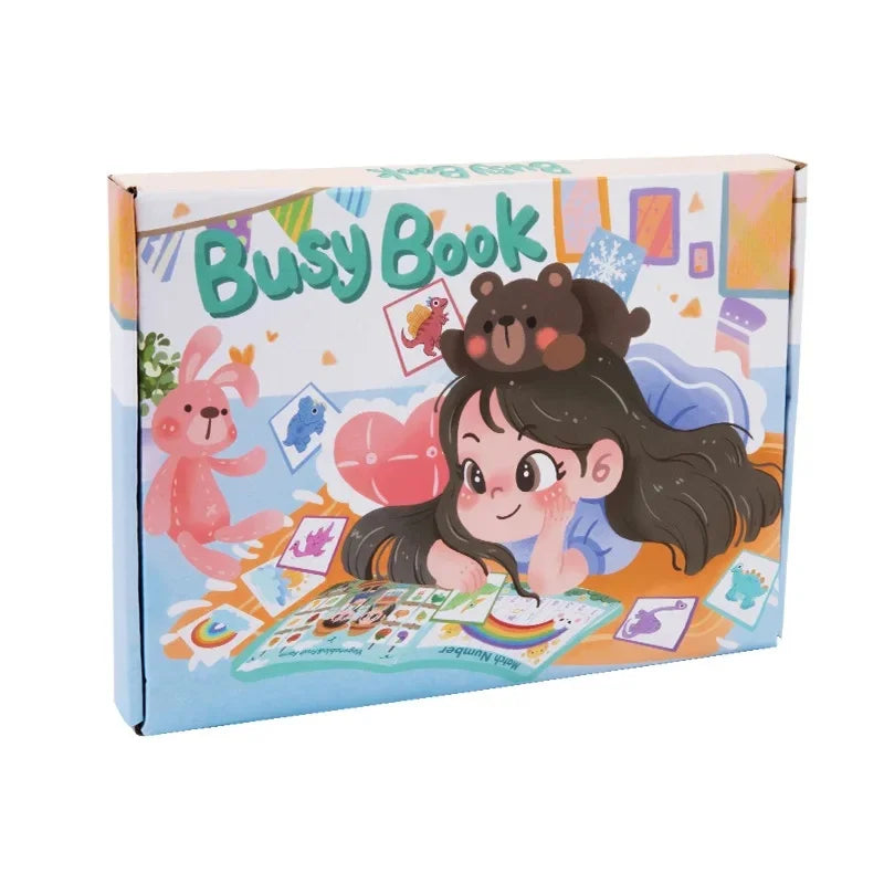 (🎁Last Day 49% OFF)🔥Keep Your Kids Away From Electronics - Early Education Enlightenment Quiet Sticker Toy
