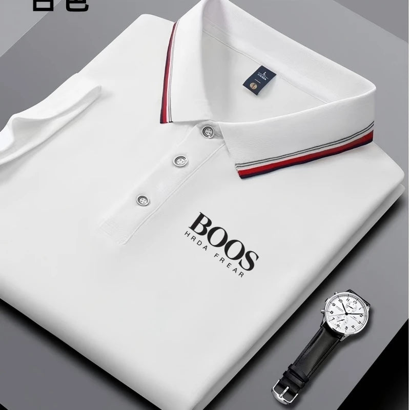 πΌπ₯ Sharp & Breezy! π Embroidered Polo for Men ππ