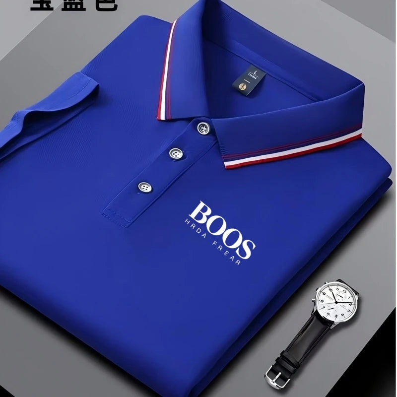 πΌπ₯ Sharp & Breezy! π Embroidered Polo for Men ππ