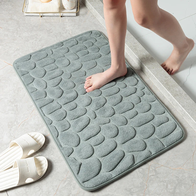 🚿 CANNER Cobblestone Bath Mat – Luxury Safety Meets Spa-Like Comfort!
