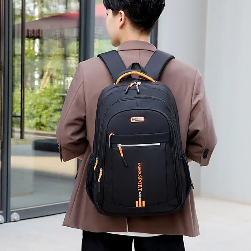 ๐๐ผ Luxury Men's Oxford Fabric Backpack โ Waterproof & Stylish for Every Occasion! ๐ง๏ธ๐ป