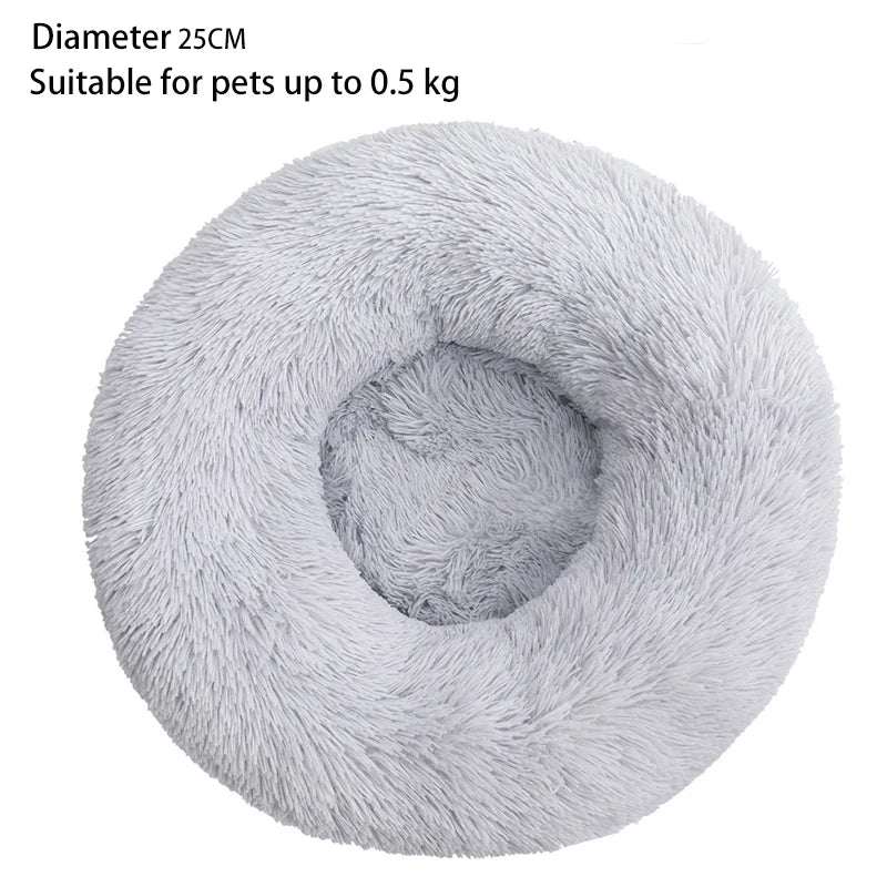 π±ποΈ Soft Round Cat Nest β Cozy, Washable & Perfect for Kittens & Small Dogs!