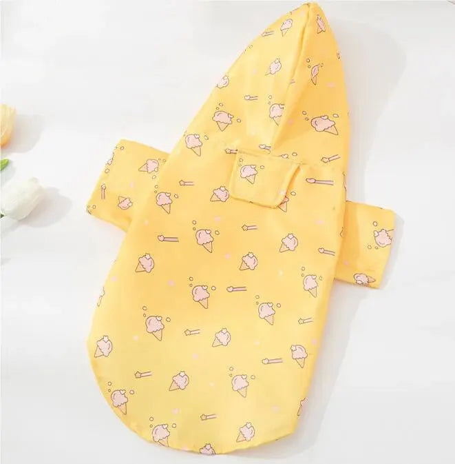 π§οΈπ Waterproof Summer Dog Raincoat β Stylish & Lightweight!