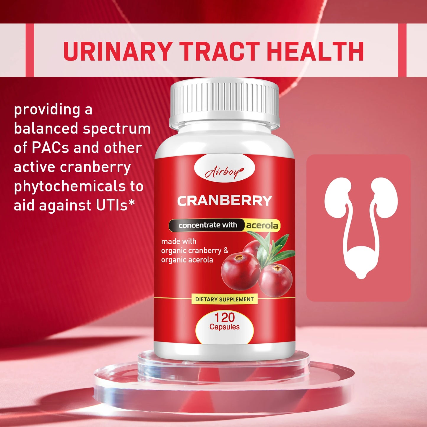 ππ Cranberry Capsules β Support Urinary & Bladder Health!