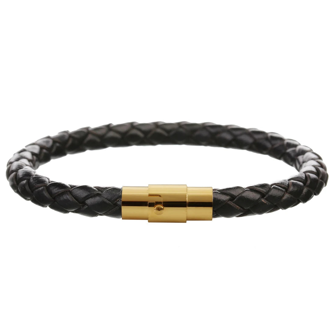 π₯ Handmade Vintage Leather Bracelet for Men β Magnetic Buckle & Adjustable Fit (19-22cm) π₯