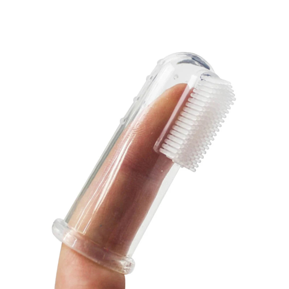 ποΈπΎ Silicone Finger Toothbrush β Gentle, Effective Oral Care for Cats & Dogs! π¦·πΆπ±β¨