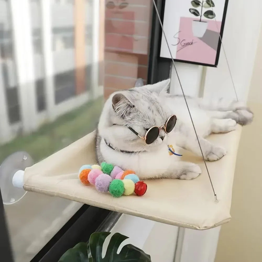 ☁️ Window Cat Hammock – Sunbeam Napping Just Got Luxurious!