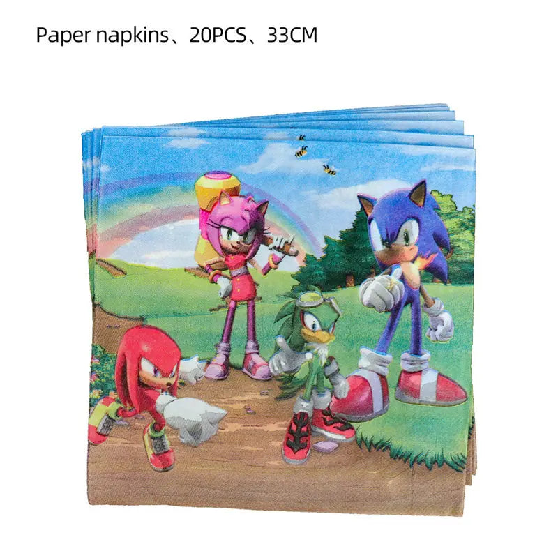 ππ Sonic Party Set β Celebration Decorations & Supplies for Boys ππΎ