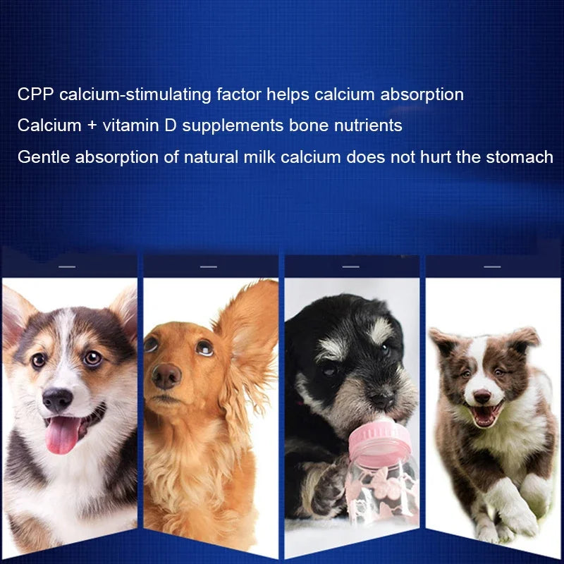 ๐ถ๐ Chondroitin & Calcium Tablets โ Strong Bones for Puppies!
