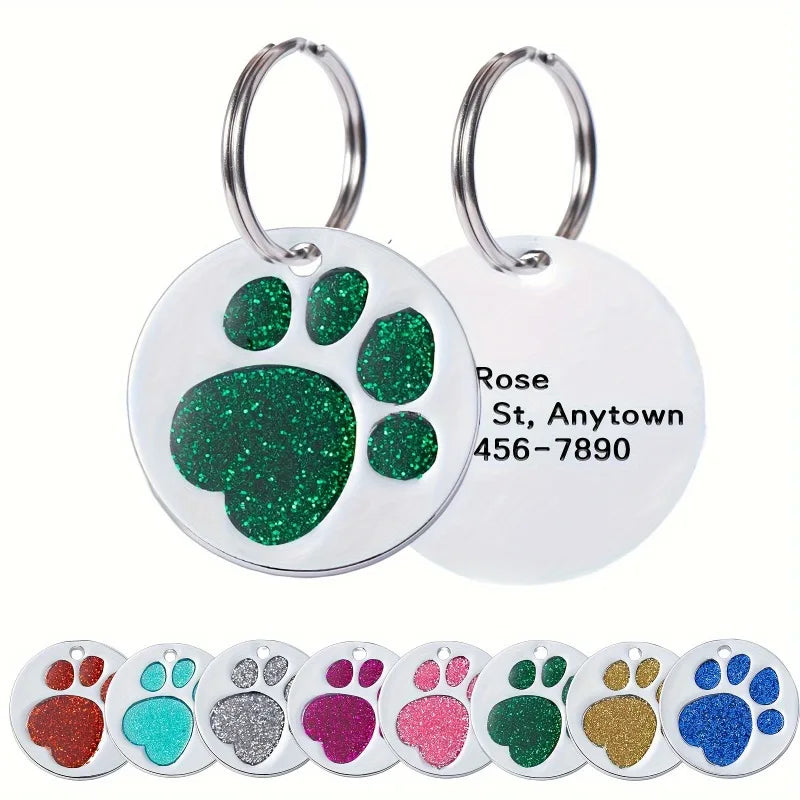 β¨ Custom Engraved Pet ID Tag β Anti-Lost Pendant for Cats & Dogs πΆπ±