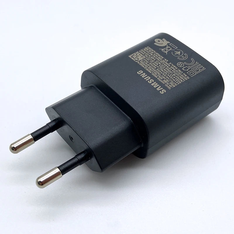 Samsung 25W Super Fast Charger – USB Type-C Adapter for Galaxy S24/S23/S22/S21/S20, A54, A05, Z Flip/Fold 5 6 4 💥🔋💯