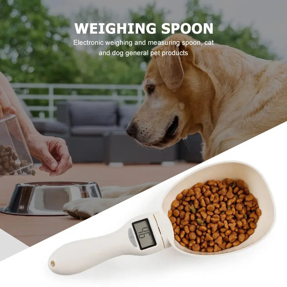 ⚖️🐾 Digital Pet Food Scoop – Accurate Measuring with LED!