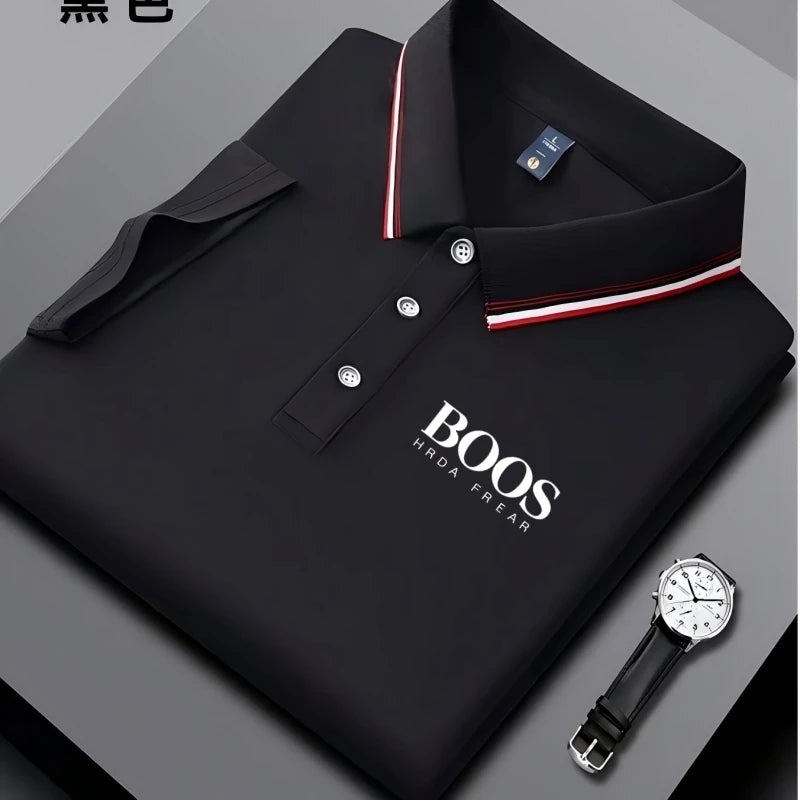 πΌπ₯ Sharp & Breezy! π Embroidered Polo for Men ππ