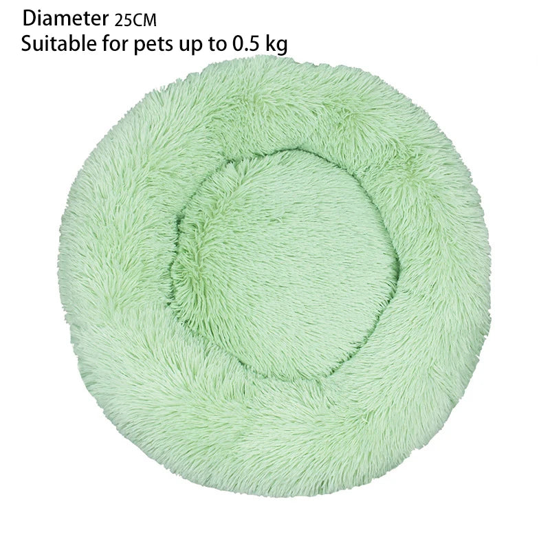 π±ποΈ Soft Round Cat Nest β Cozy, Washable & Perfect for Kittens & Small Dogs!