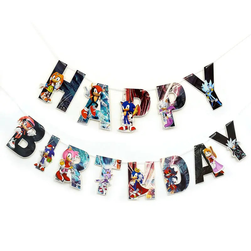 ππ Sonic Party Set β Celebration Decorations & Supplies for Boys ππΎ