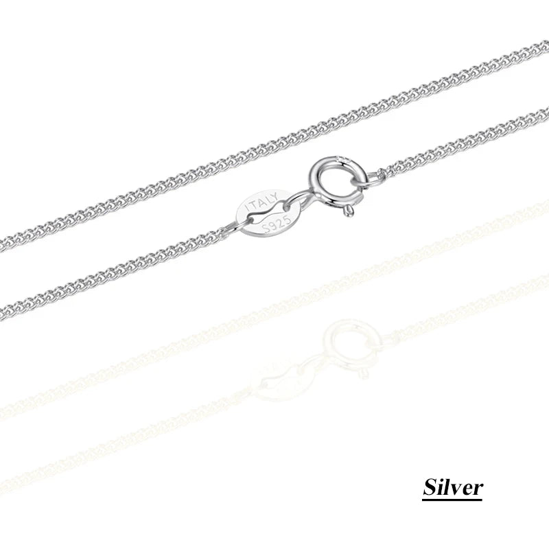 ✨ Ultra-Thin Gold Chain Necklace – 925 Sterling Silver, Dainty & Durable! ✨