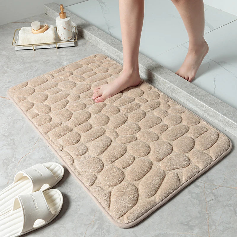 🚿 CANNER Cobblestone Bath Mat – Luxury Safety Meets Spa-Like Comfort!