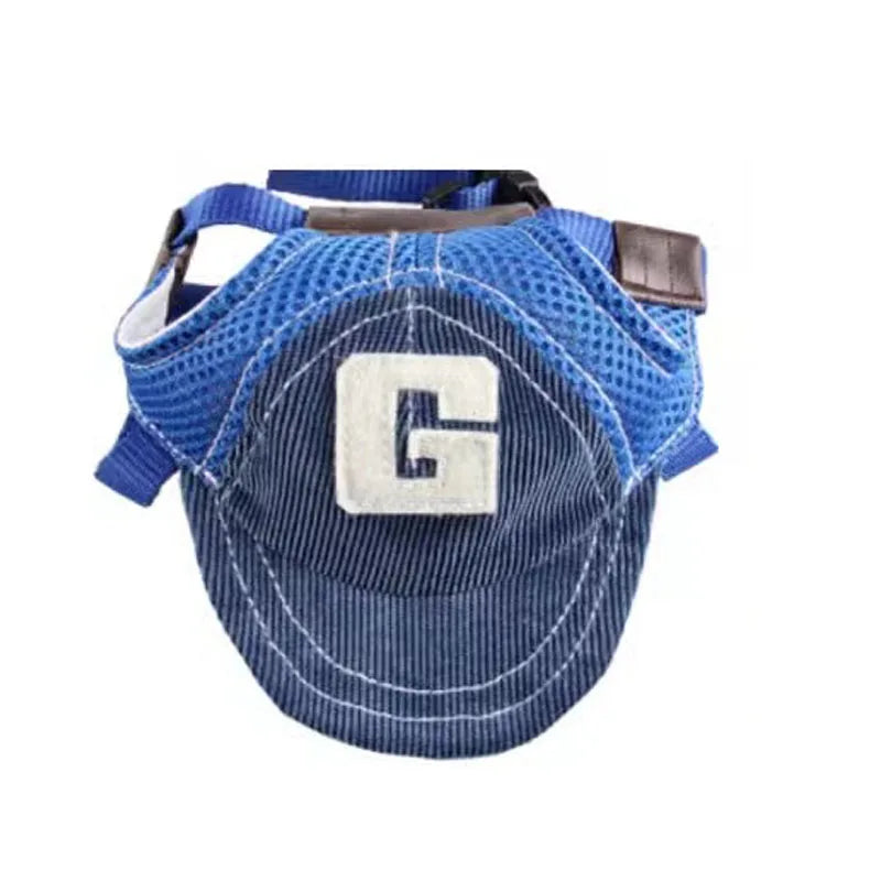 π§’π Cool Denim Dog Cap β Summer Sun Protection!