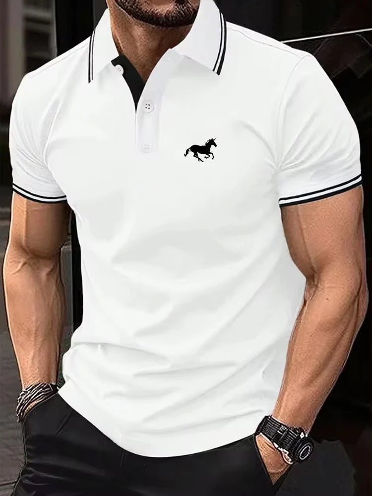 👕🧍 Men’s Classic Polo T-Shirt – Casual, Comfy & S–3XL!
