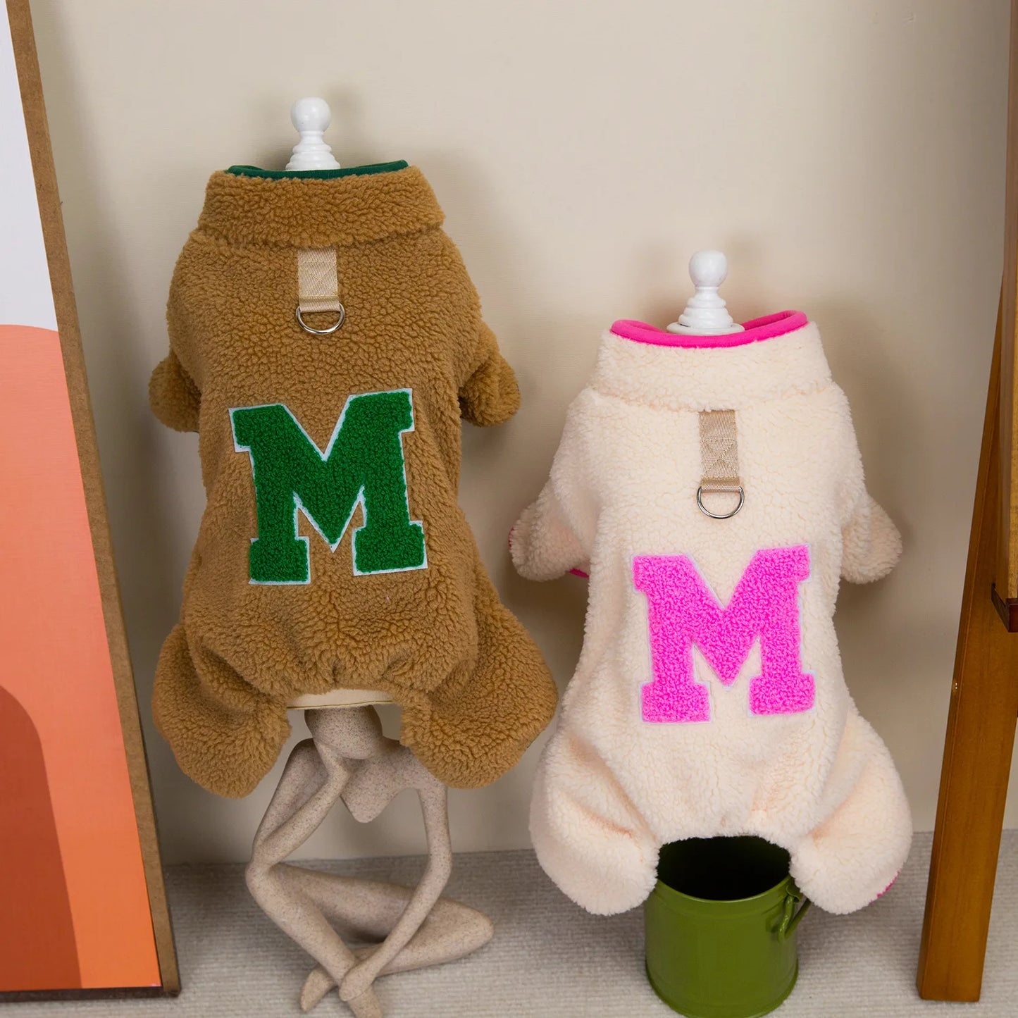 βοΈπΆ Cozy Thermal Dog Pajamas β Soft Velvet Onesies for Small Pets & Winter Snuggles! πΎπ±ποΈβ¨