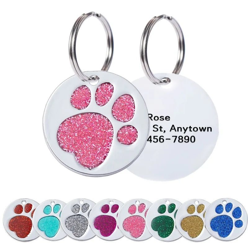 β¨ Custom Engraved Pet ID Tag β Anti-Lost Pendant for Cats & Dogs πΆπ±
