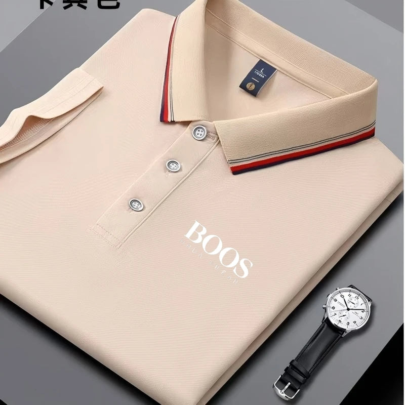 πΌπ₯ Sharp & Breezy! π Embroidered Polo for Men ππ