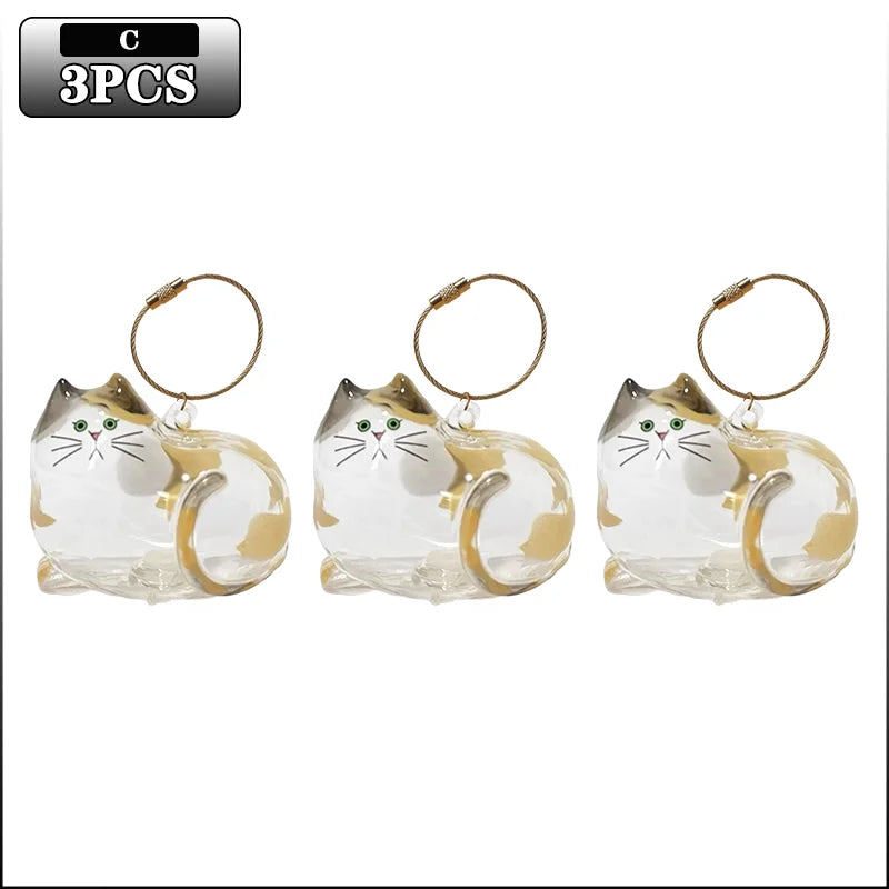 Transparent Cat Hair Keepsake Charm